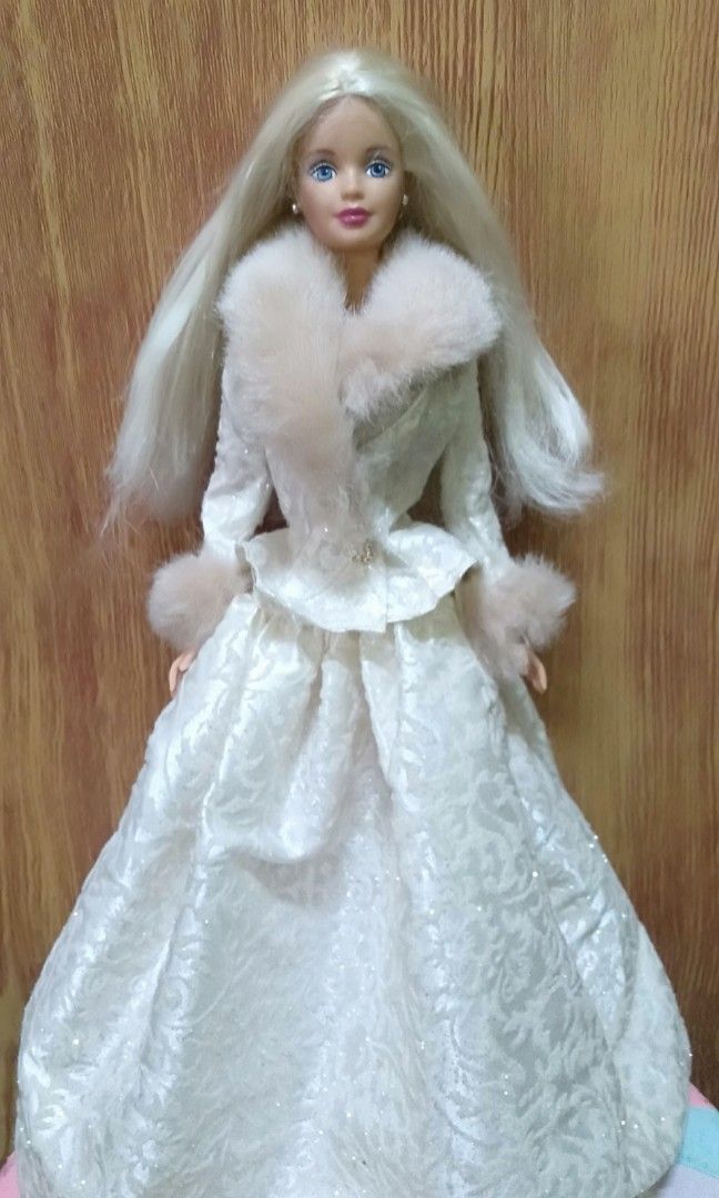 Winter evening barbie on sale