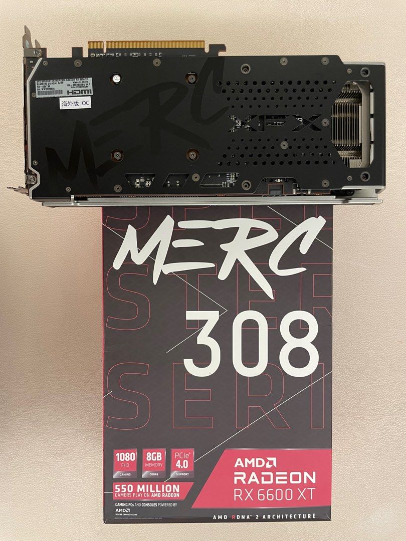 XFX RX6600XT 6600XT 6600 XT MERC, Computers & Tech, Parts & Accessories ...