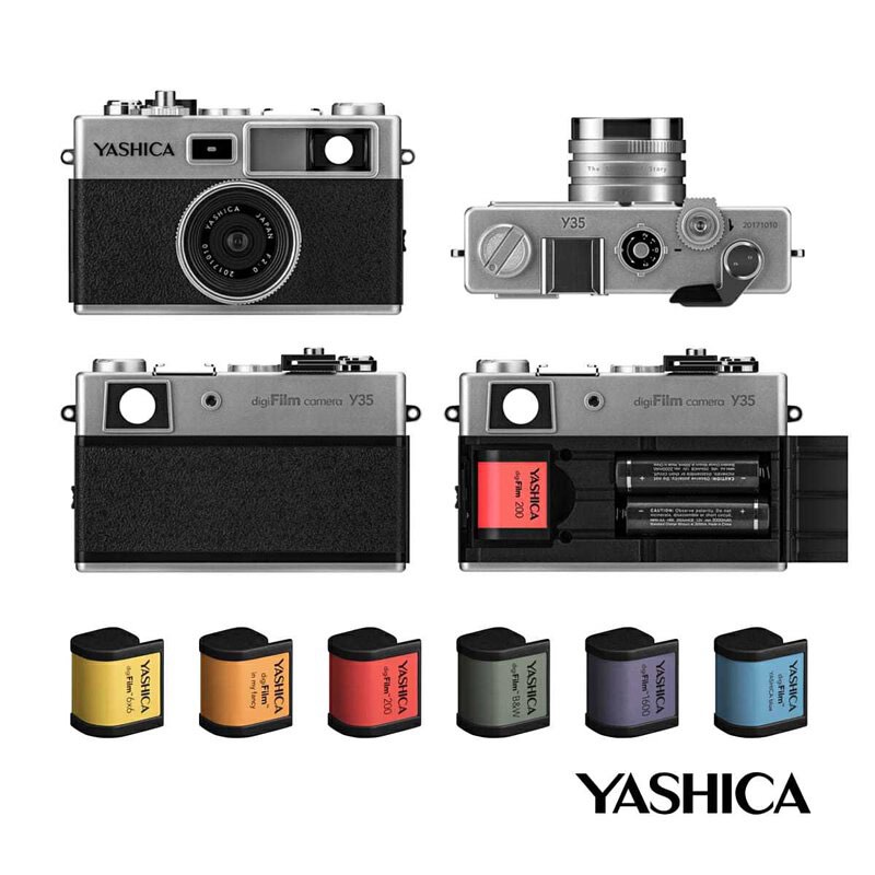 Yashica Y35 digiFilm 全新未開, 攝影器材, 相機- Carousell