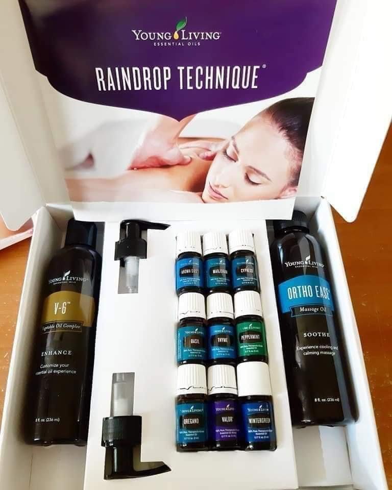 Young Living Raindrop Technique on Carousell