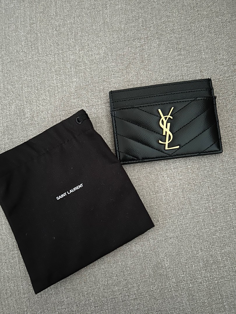 YSL Card Case on Carousell