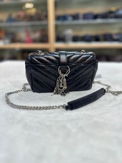 A Closer Look: Saint Laurent Classic Baby Monogram Punk Chain Bag