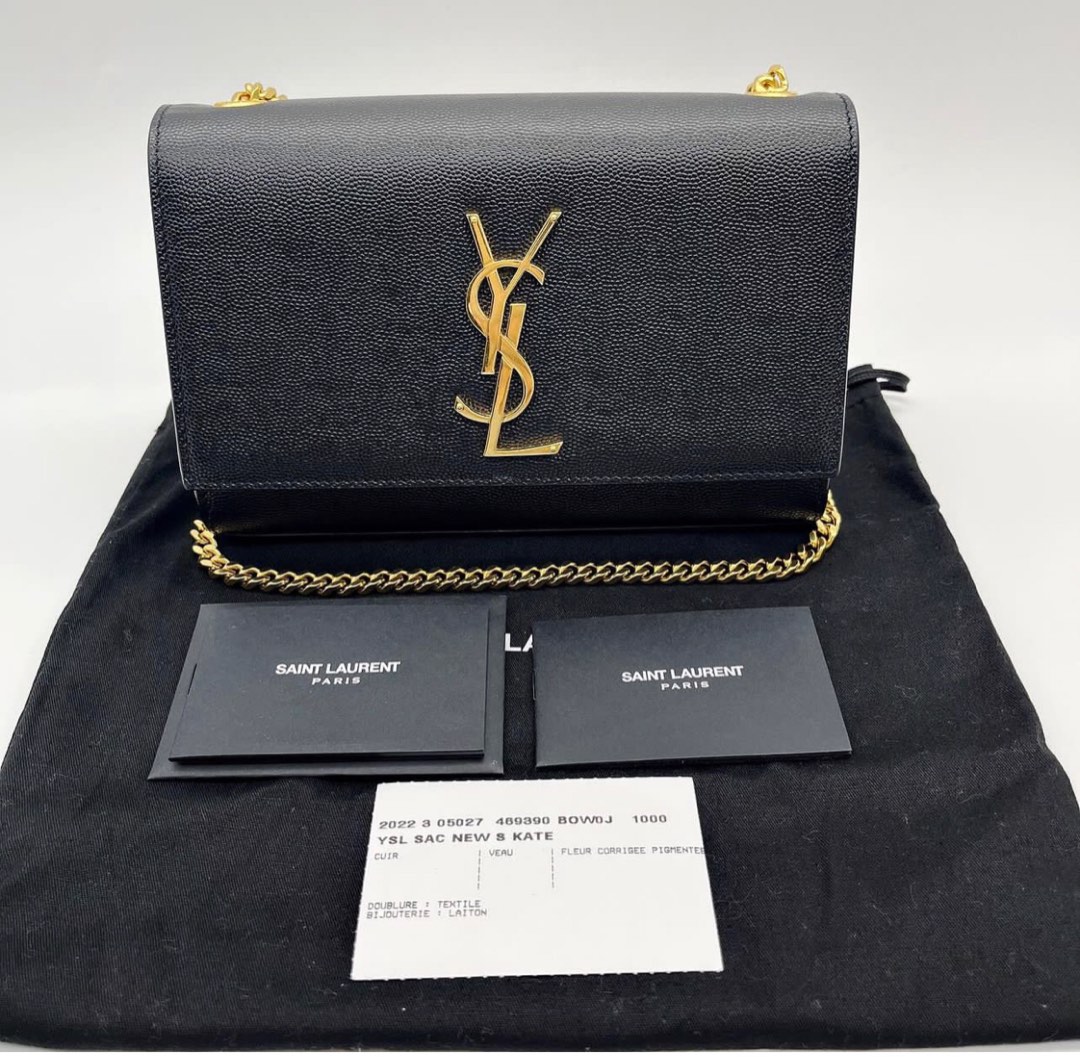 YSL WOC Medium Silver Hardware, Luxury, Bags & Wallets on Carousell