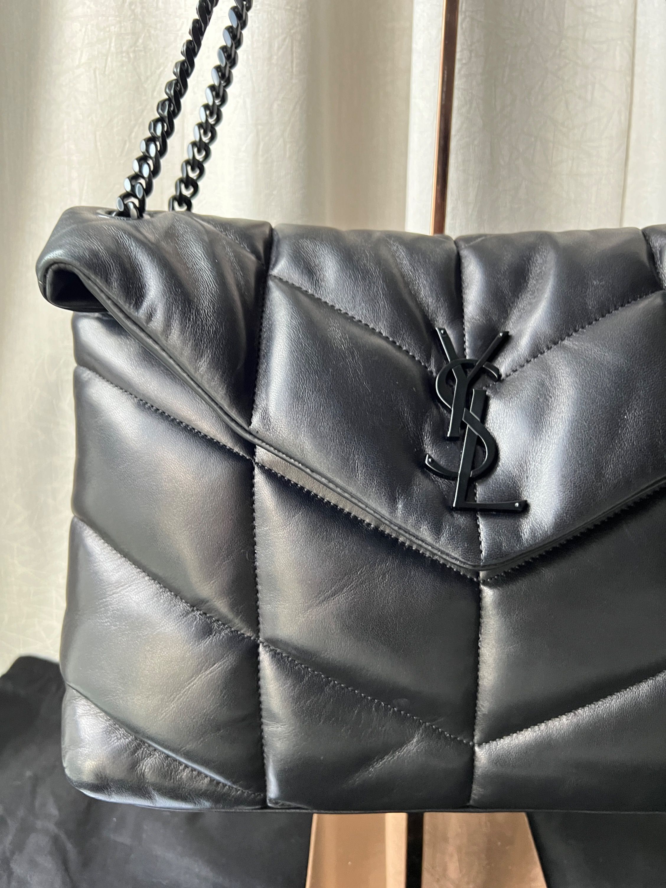 Ysl black matte bag new arrivals