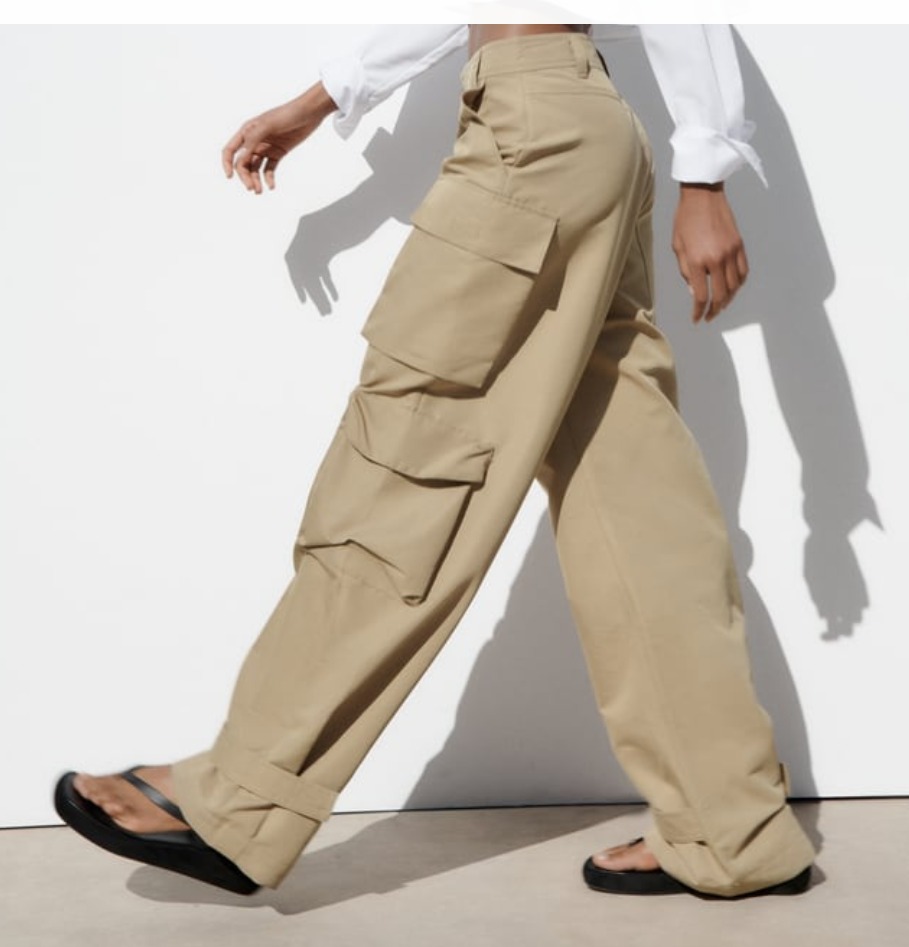 My review of the viral zara cargo pants. #review #zaracargos #zaraamba