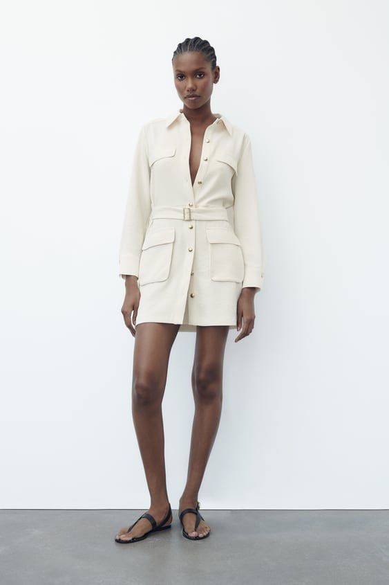 ZARA shirt dress Women s Fashion Dresses Sets Dresses on