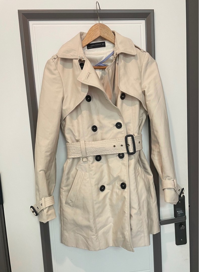 Trench store zara beige