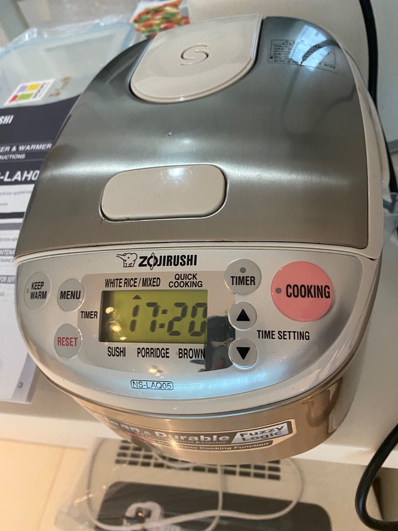 Zojirushi Rice Cooker, TV & Home Appliances, Kitchen Appliances