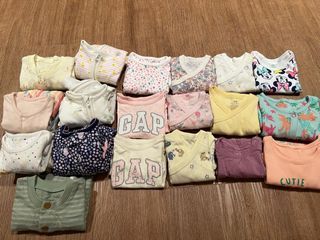 0-3m Preloved Baby Clothes (Bundle of  19) - mostly Raph & Remy, Mothercare, Gap, Uniqlo