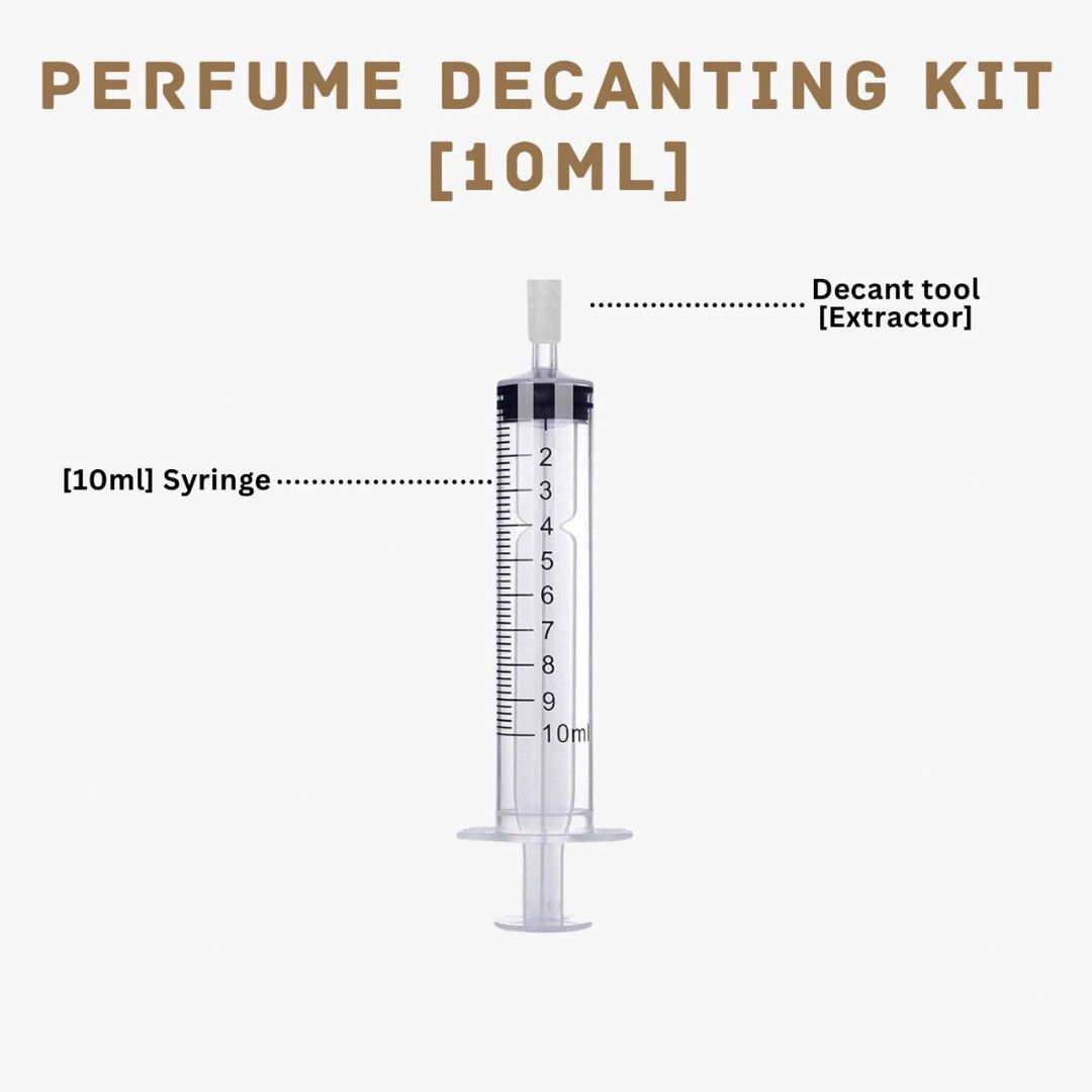 [10ml] Perfume Decanting Kit Perfume Syringe, Beauty & Personal Care