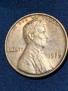 1975 Lincoln Penny ( no mint mark)