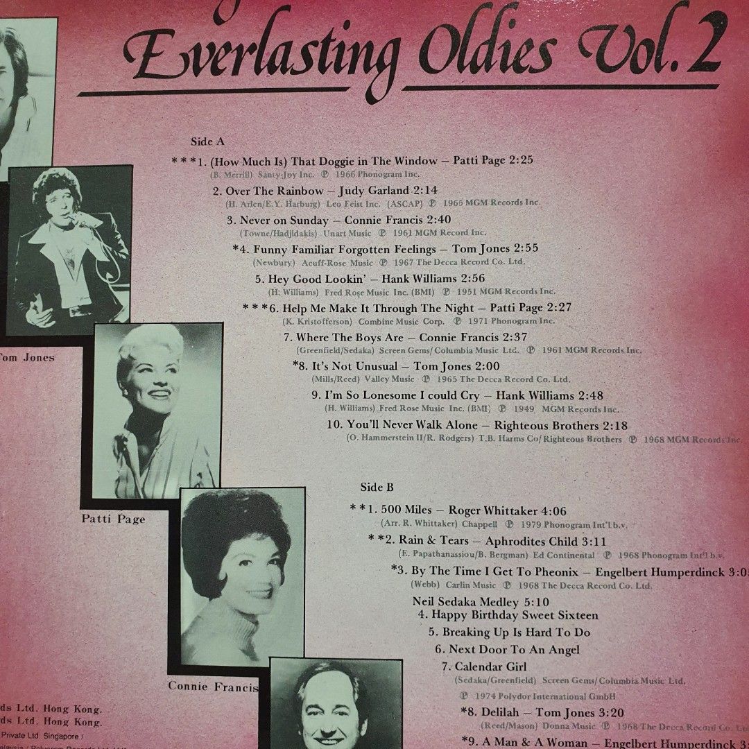 20 original Everlasting Oldies レコード LP - yanbunh.com