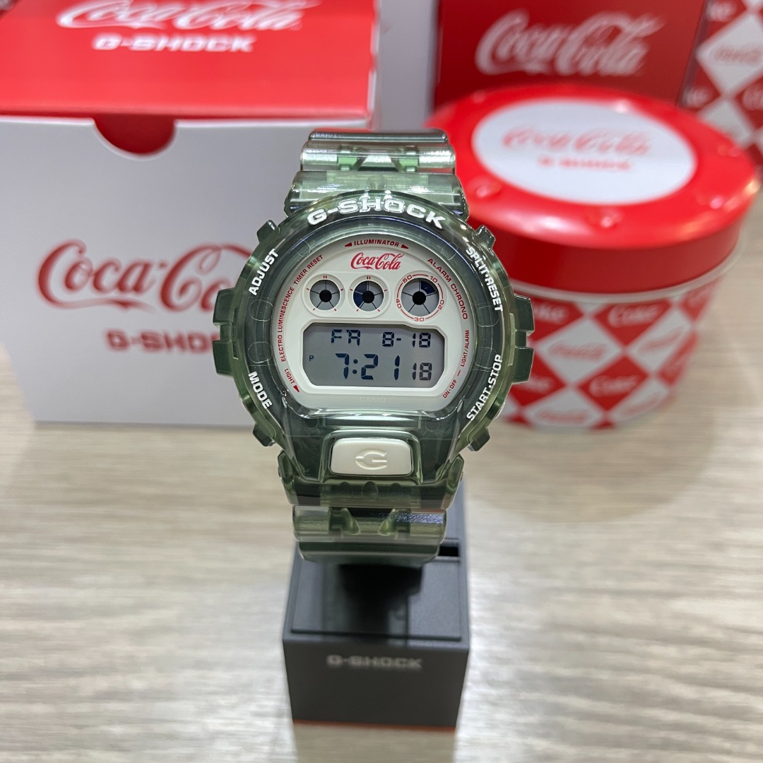 とっておきし新春福袋 CASIO G-SHOCK WCCS DW-8250WC-7BT 王珊瑚