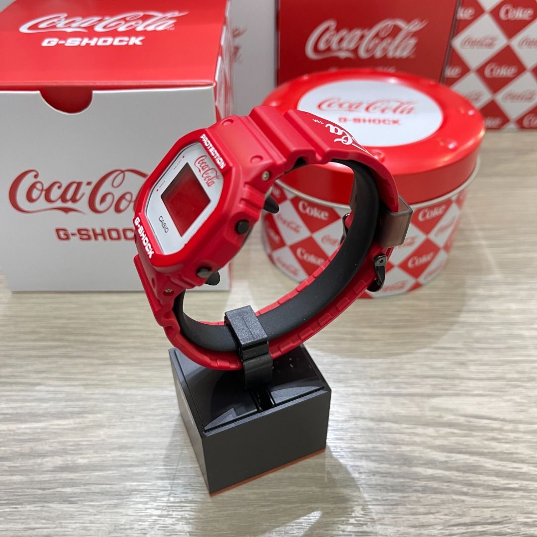 油麻地現時點223門市全新未使用現貨Casio 2023 G SHOCK x COCA-COLA