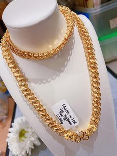22c" 24k Gold Chain 999.9