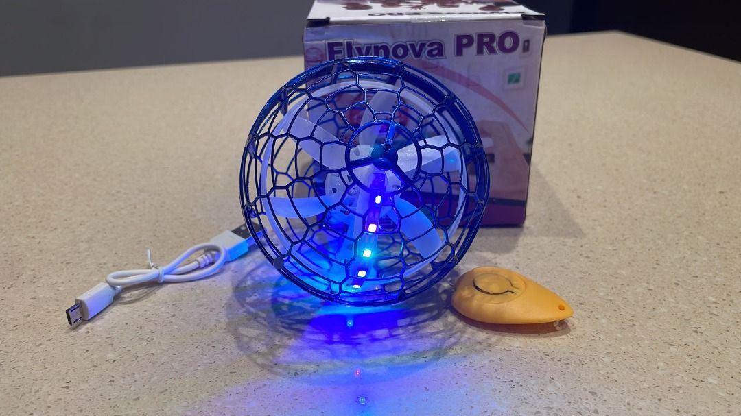 FLYNOVA Flying Toys for Age 8-13,2023 Magic Hover Orb Ball with  Lights,Boomerang Fidget Spinner Drone,Christmas Birthday Gift for Boys  Girls Kids 6 7