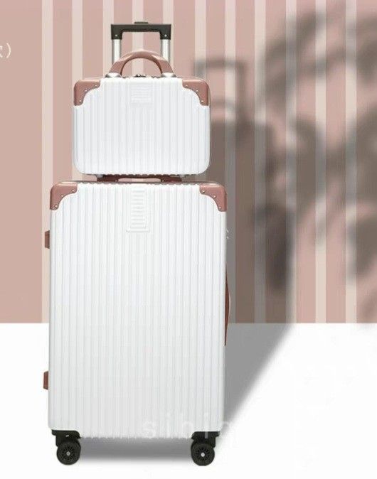Rose gold luggage 2025 lock