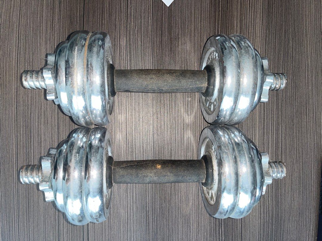 Dumbells and plates deals