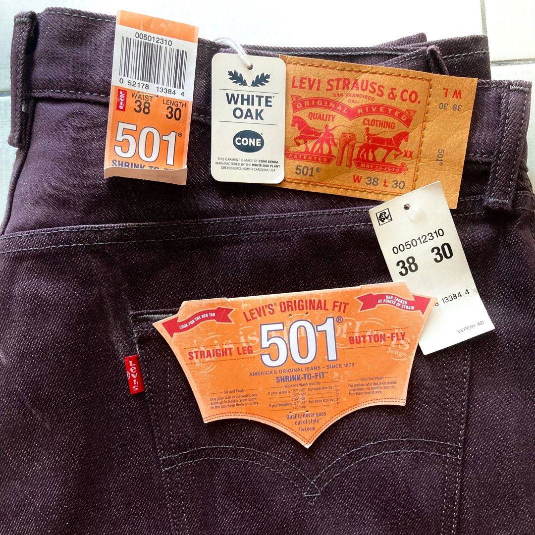 Levis 501 online 38 30