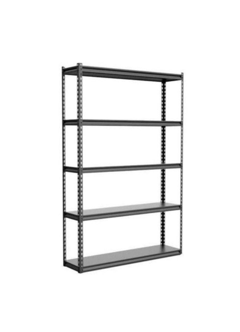 5 Tier Boltless Rack (Matte Black) - Already dismantled, easy to ...