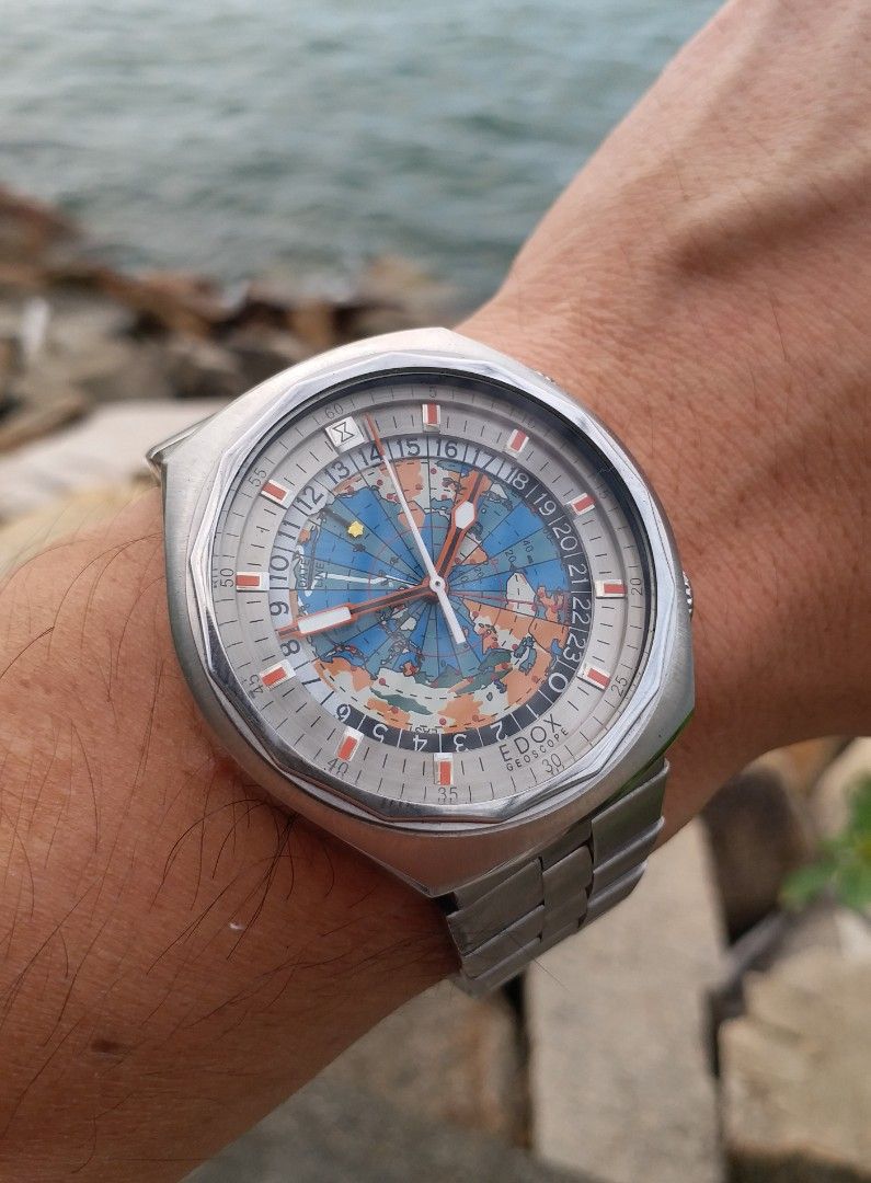 Edox worldtimer top