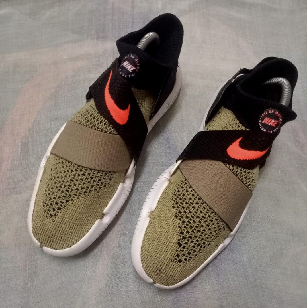 Nike free rn on sale motion flyknit 2018 olive