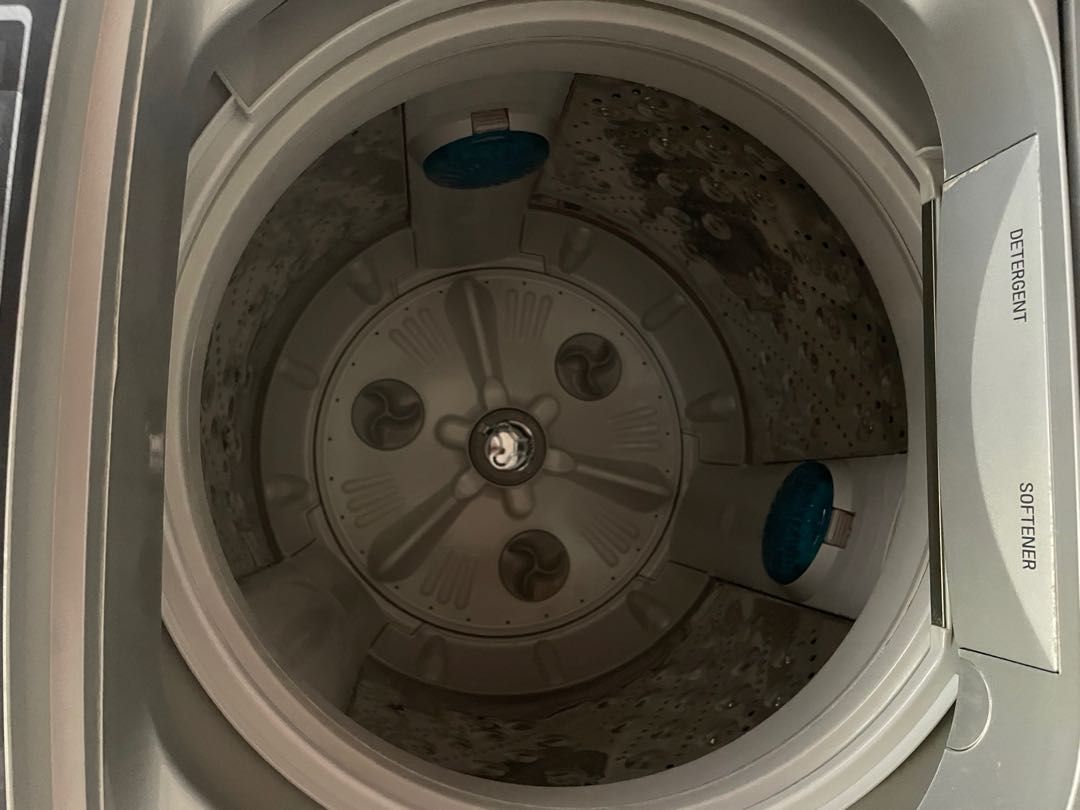 8.5kg, LG 6 Motion Inverter Direct Drive Top Load Washing Machine, TV