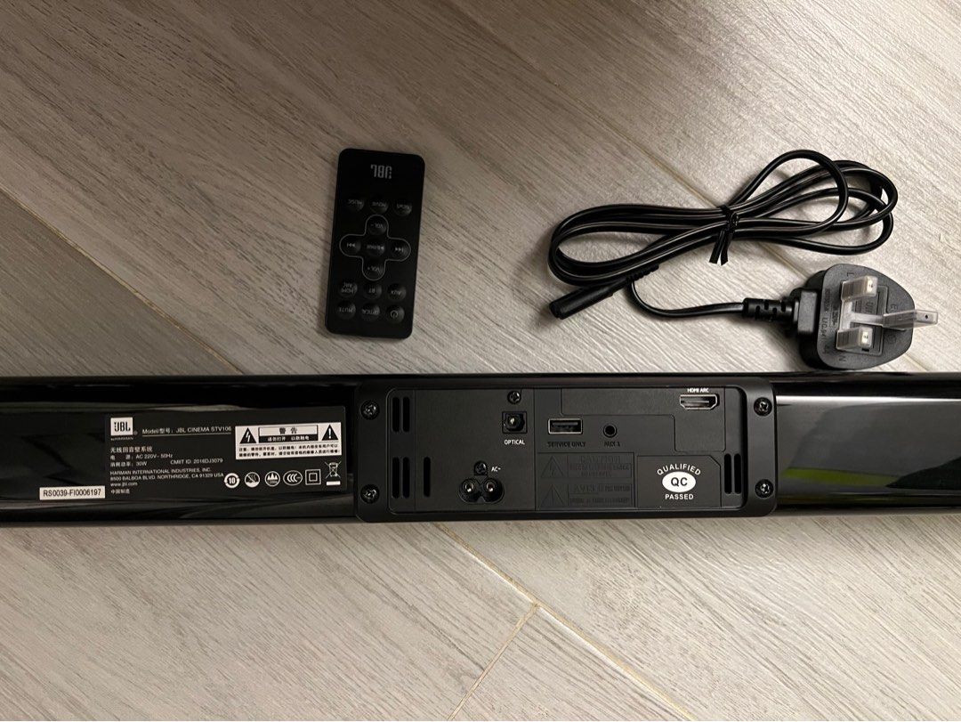 Jbl soundbar stv106 best sale