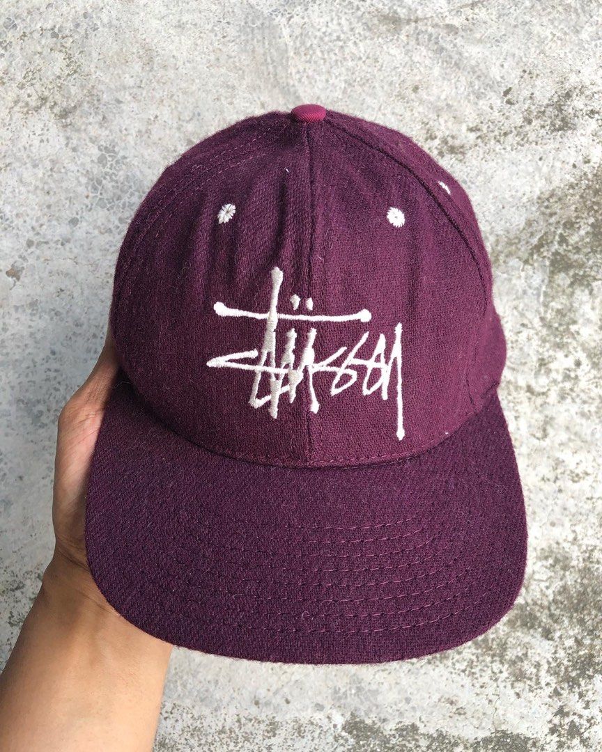 90s old STUSSY vintage full cap made in usa