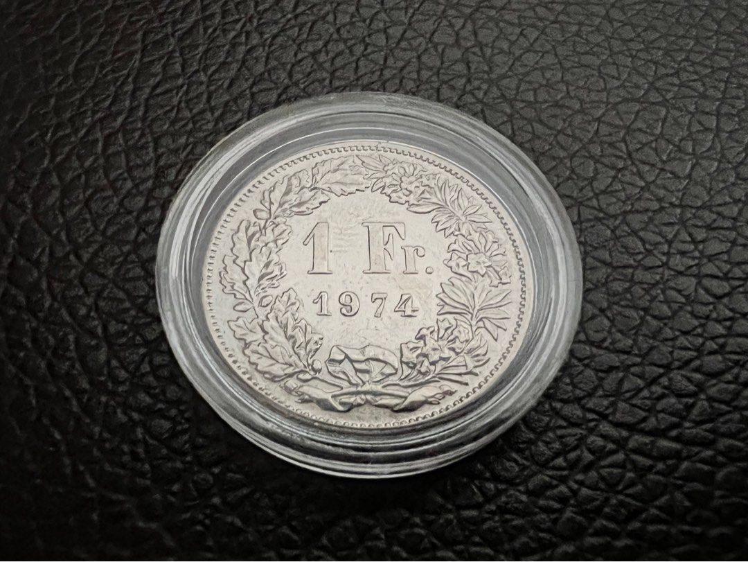 瑞士🇨🇭 1974年1法郎1Fr ｜古董硬幣, 興趣及遊戲, 收藏品及紀念品, 錢幣- Carousell