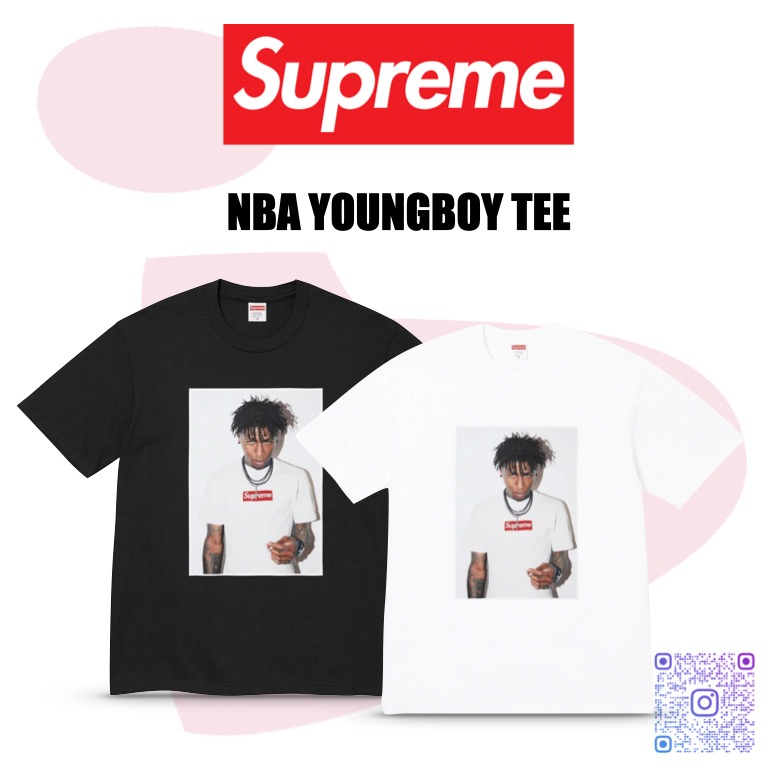現貨: Supreme NBA Youngboy Tee, 名牌, 服裝- Carousell
