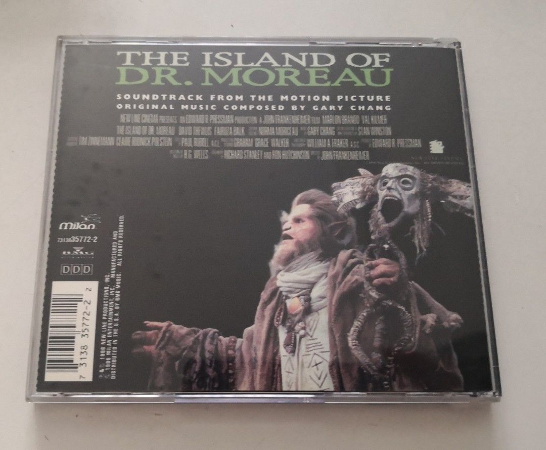 電影原聲人魔岛The Island of Dr. Moreau, 興趣及遊戲, 音樂、樂器