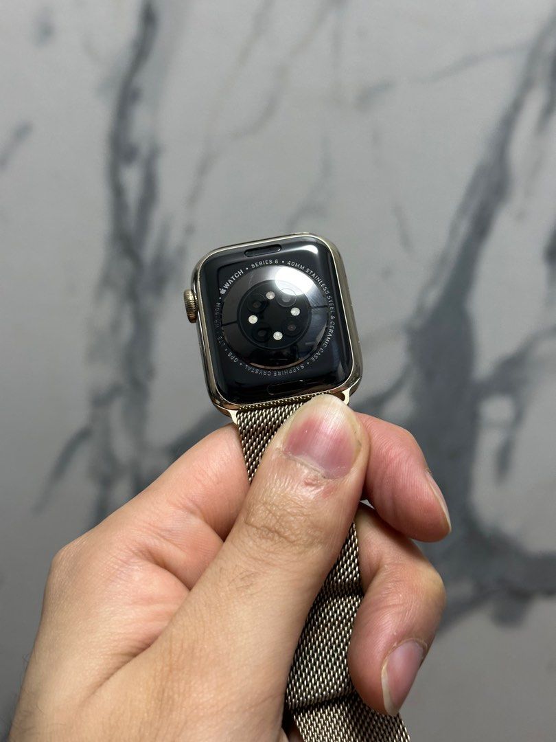 Apple Watch S6 40 mm LTE stainless steel