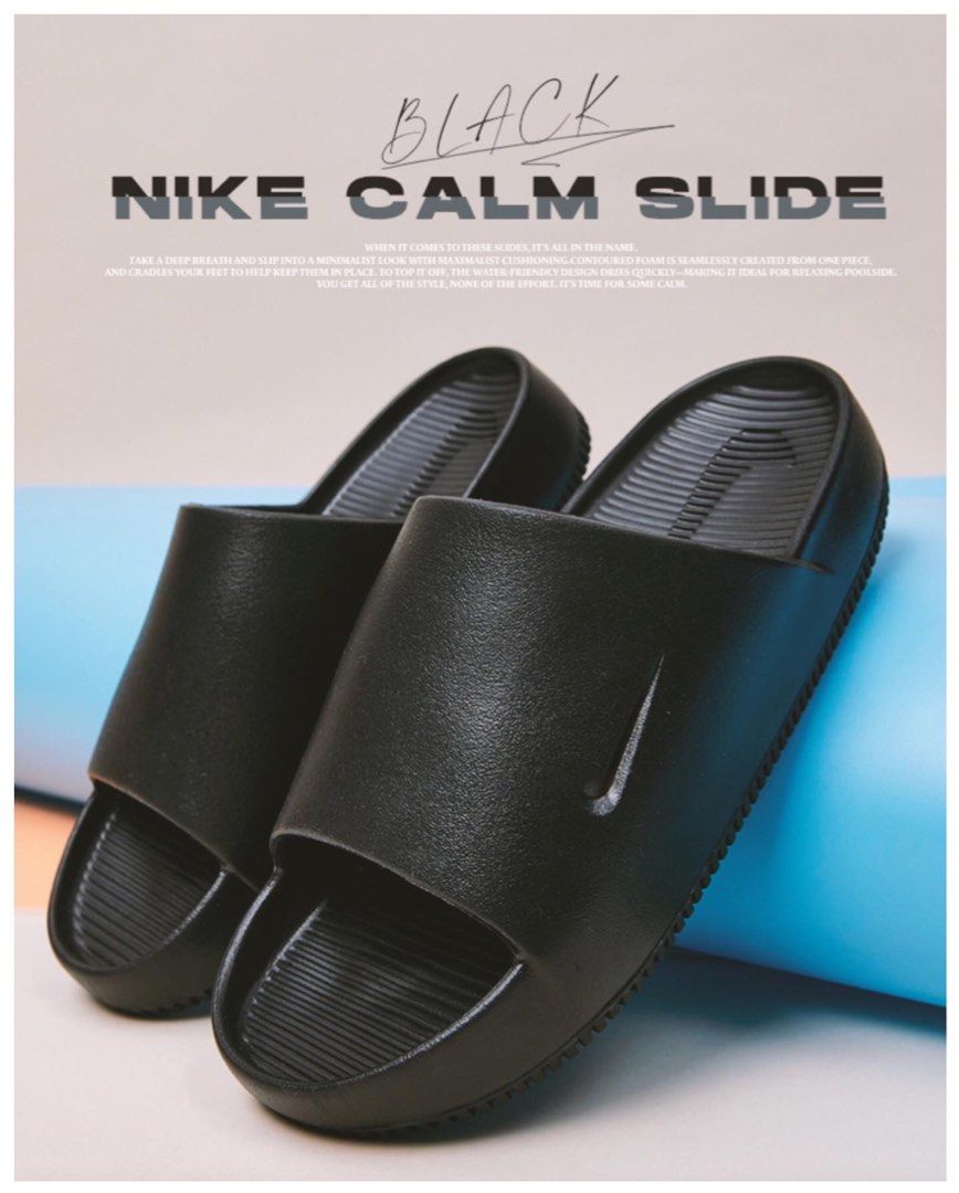 預購貨品】 Nike Calm Slide 拖鞋新品多色選登場, 男裝, 鞋, 拖鞋