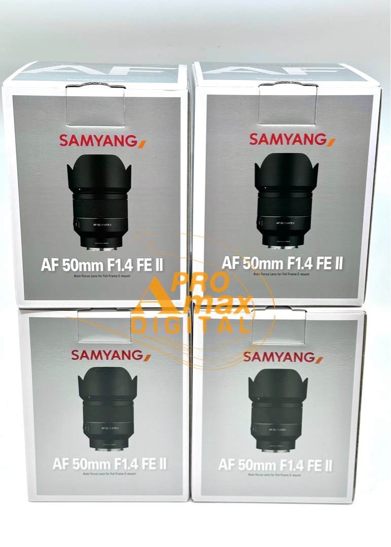 全新現貨✓Samyang AF 50mm F1.4 FE II Standard Lens Version II for 