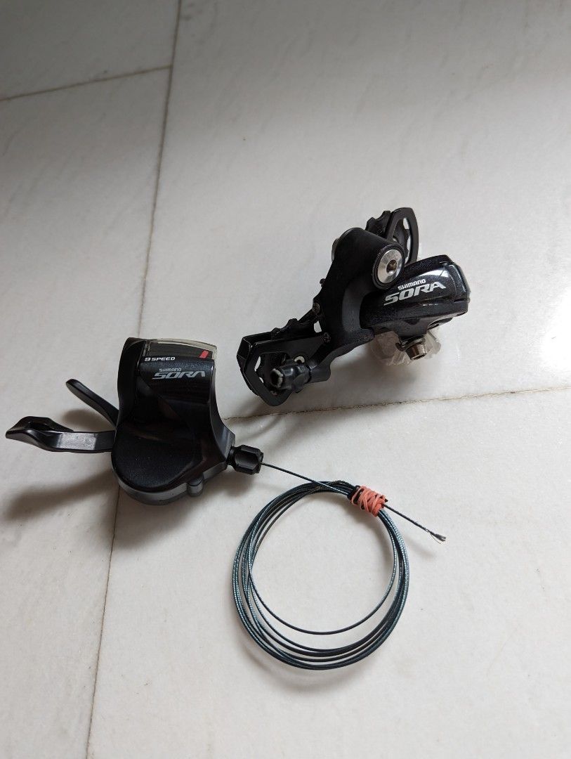Shimano SORA 9spd shifter derailleur