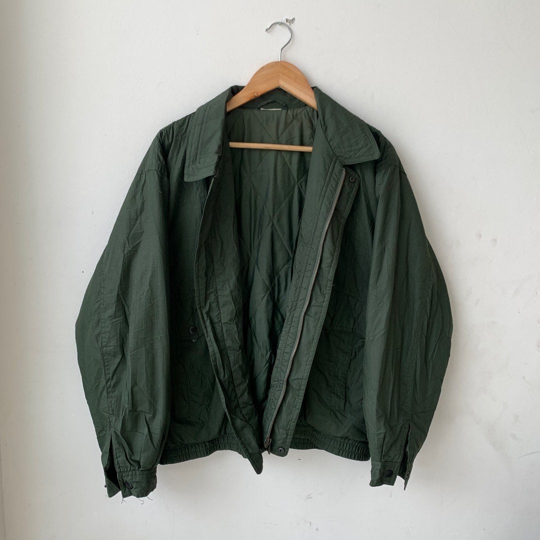 XXXL Pit 25 L 27 Bomber jacket army pilot style sweater Men s