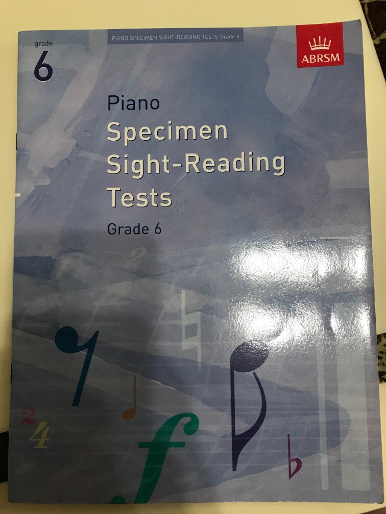 Grade 8 Piano Specimen Sight Reading Tests 2009