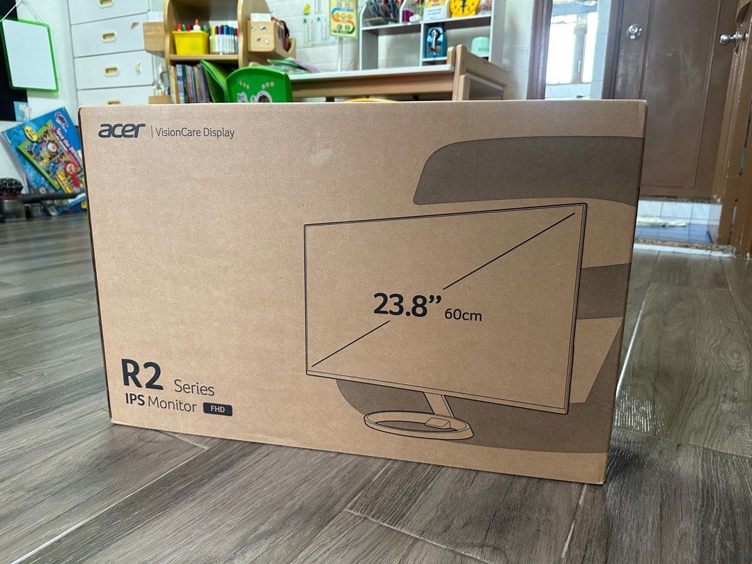 series 電腦周邊及配件, 電腦＆科技, Carousell monitor 24寸IPS Acer R2 電子屏幕- R242Y,