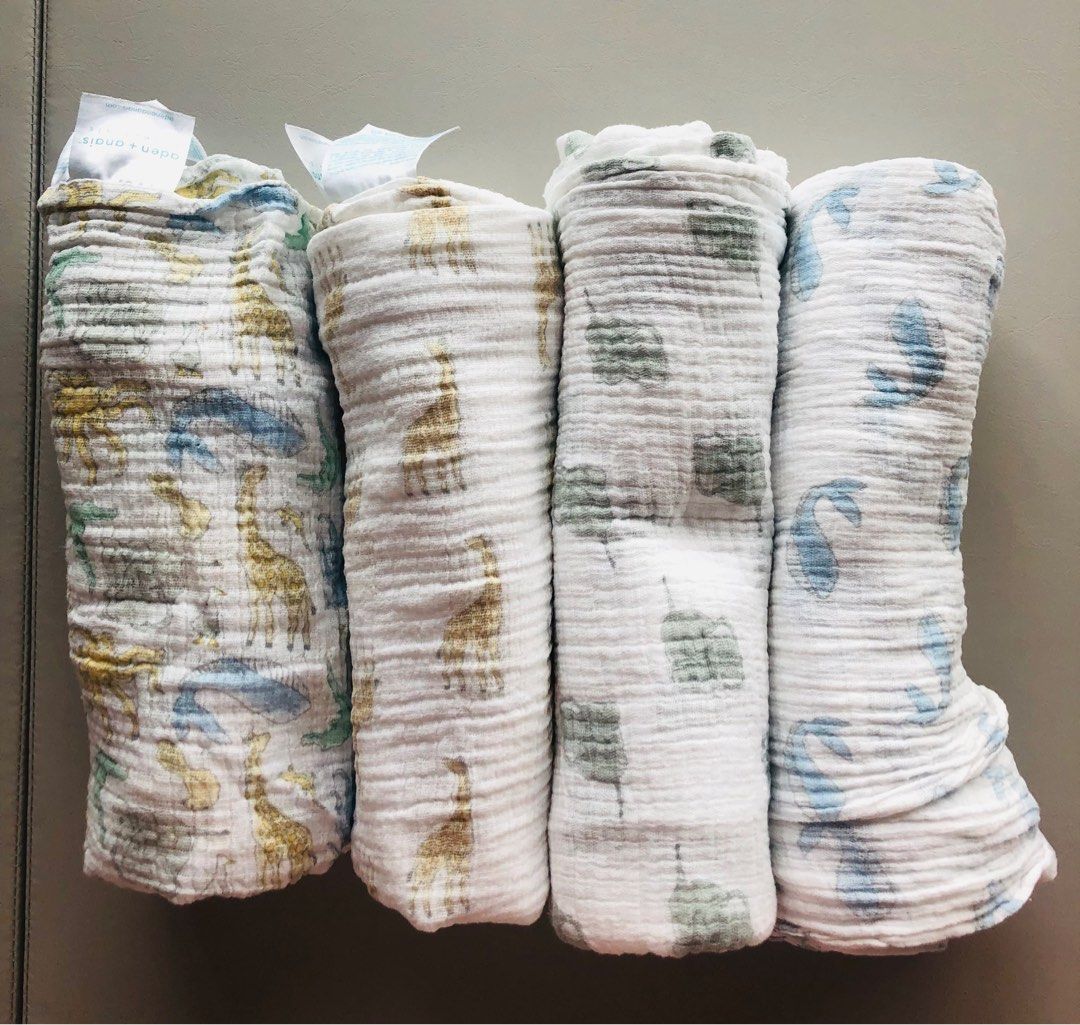 Aden + Anais swaddles, Babies & Kids, Bathing & Changing, Other Baby