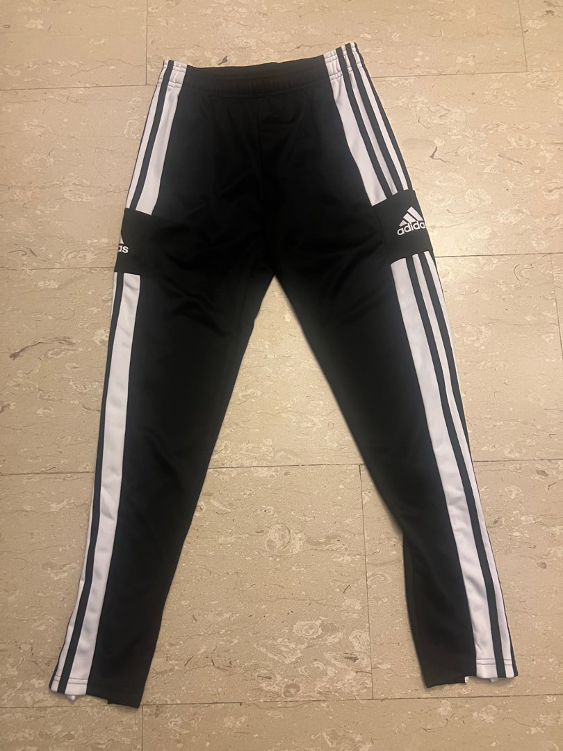 Adidas joggers hot sale half stripe
