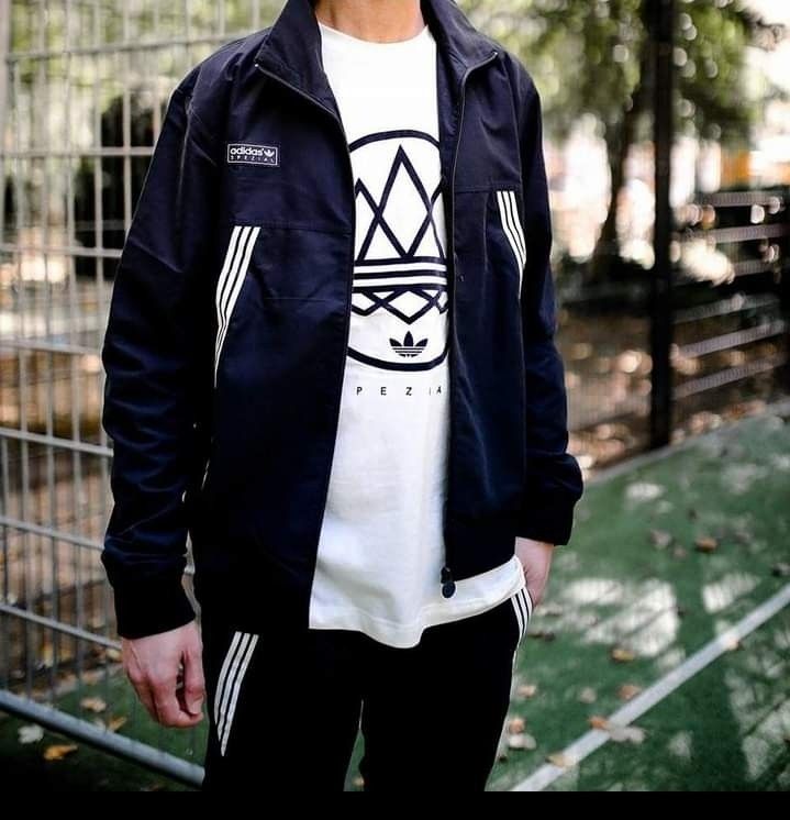 Adidas spezial deals jacket black
