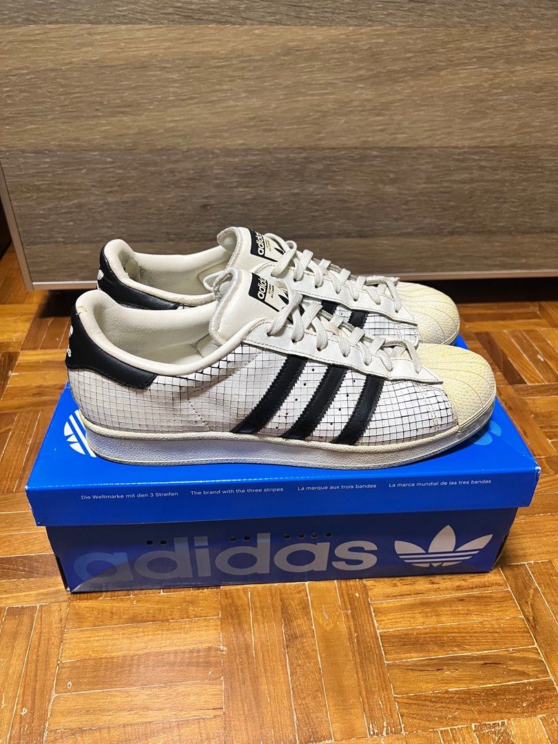 Adidas Superstar Leather Grid Cutout