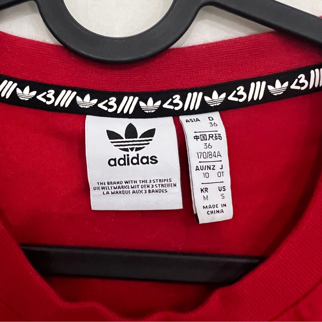 Adidas women Valentine s Day T shirt