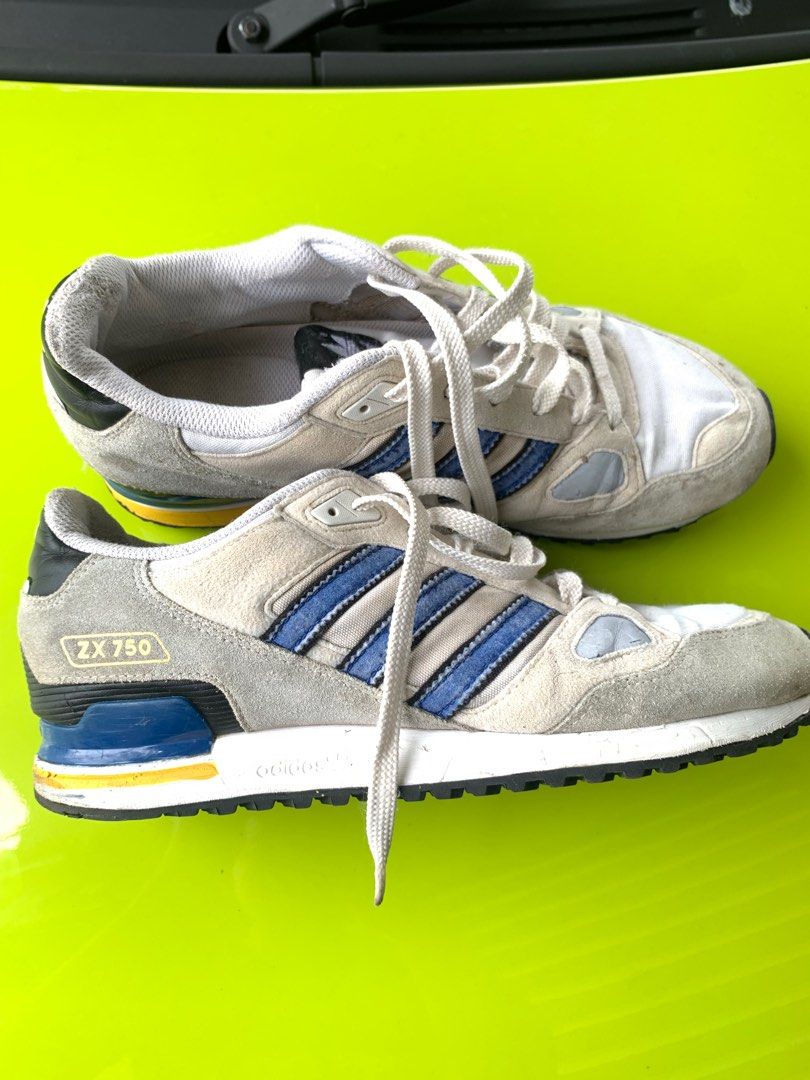 Adidas shop zx750 silver
