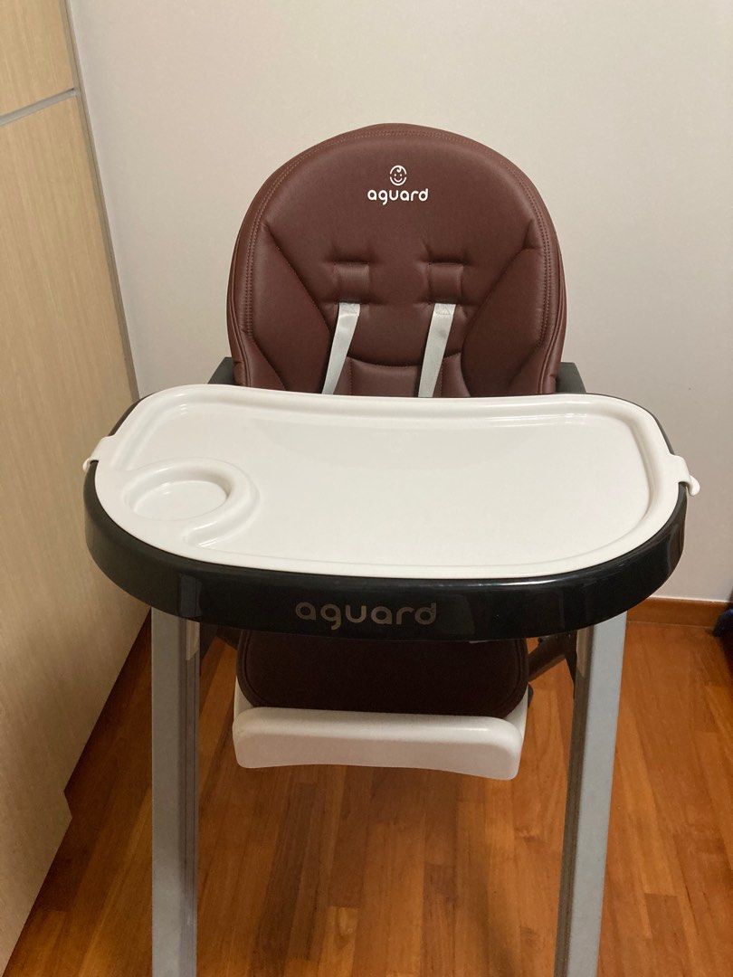 Aguard Baby High Chair (Barely Used), Babies & Kids, Baby Nursery & Kids  Furniture, Kids' Tables & Chairs On Carousell