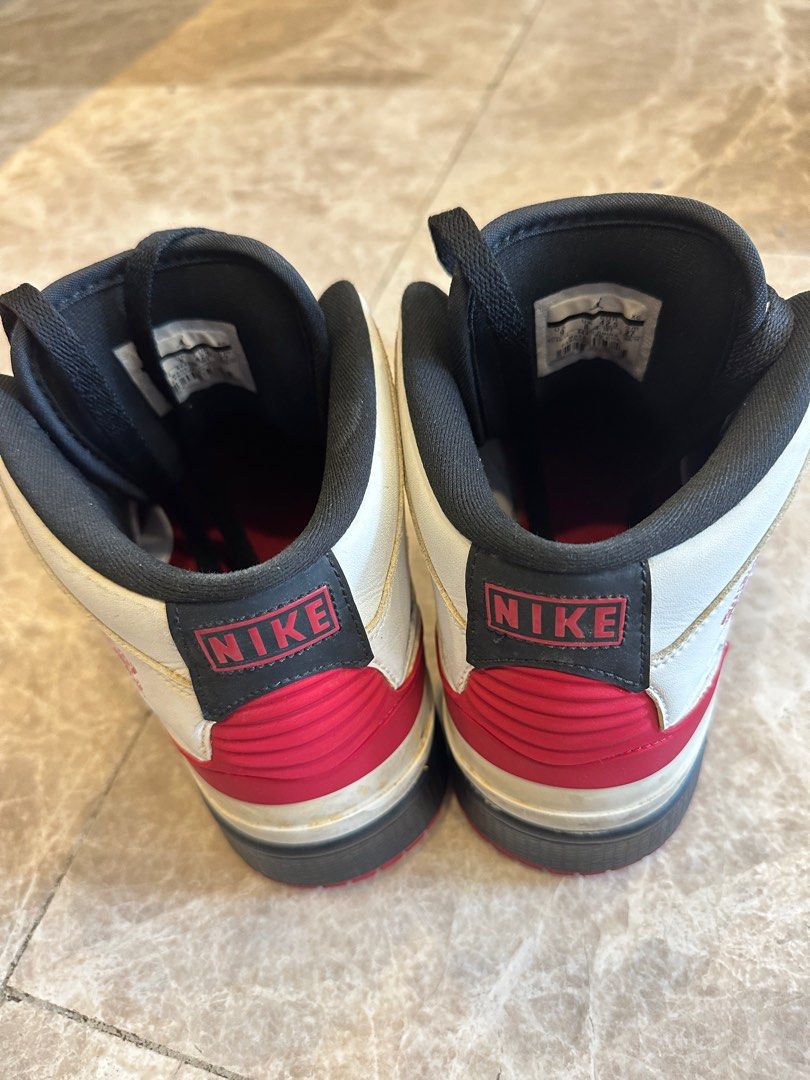 Air Jordan 1 Retro 86 White Gym Red Men s Fashion Footwear