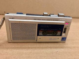 Aiwa TP-M7 Cassette Recorder Voice Recorder Audio