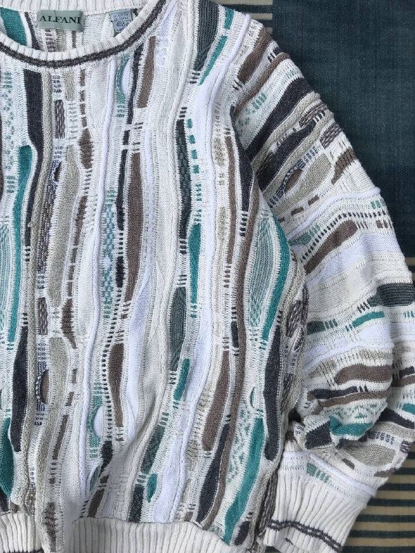 Alfani coogi sweater outlet