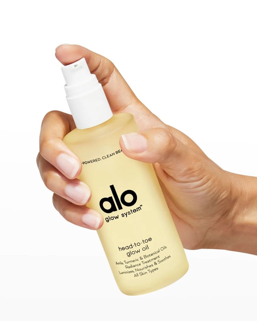 ALO YOGA HEAD TO TOE GLOW OIL 95ml body massage oil